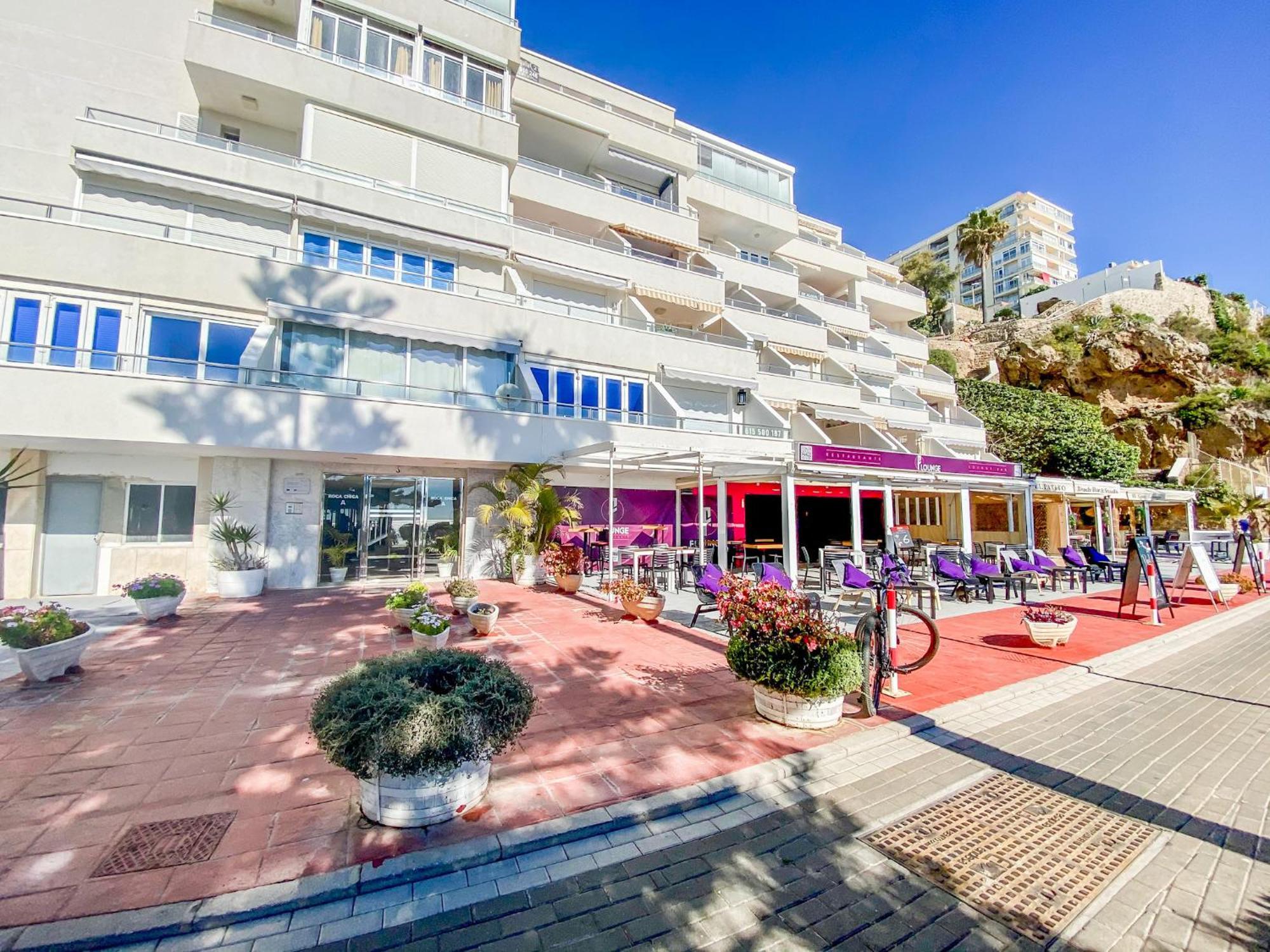 Roca Chica - Parking - Frente Playa - Terraza - Wifi - Bajondillo Y Carihuela Apartment Torremolinos Luaran gambar